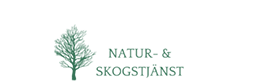 Handel och tjänster -logga natur och skogstjänst