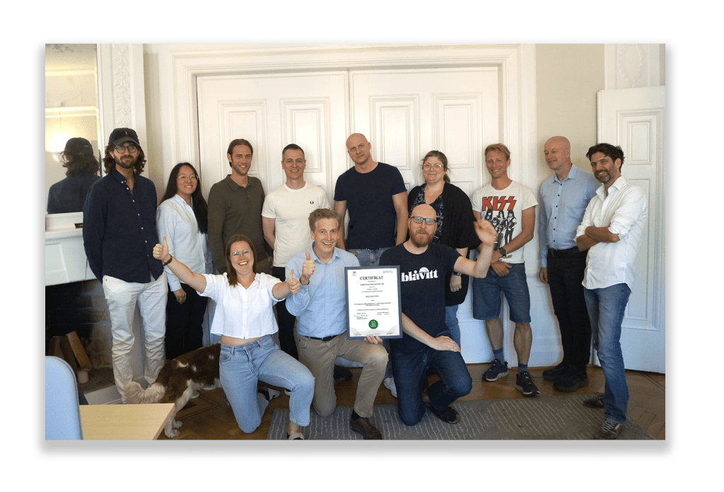 Addsystems är ISO certifierade enligt miljöstandard
